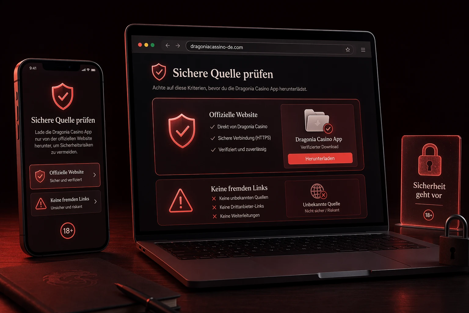 Download und Installation: sichere Quellen haben Vorrang