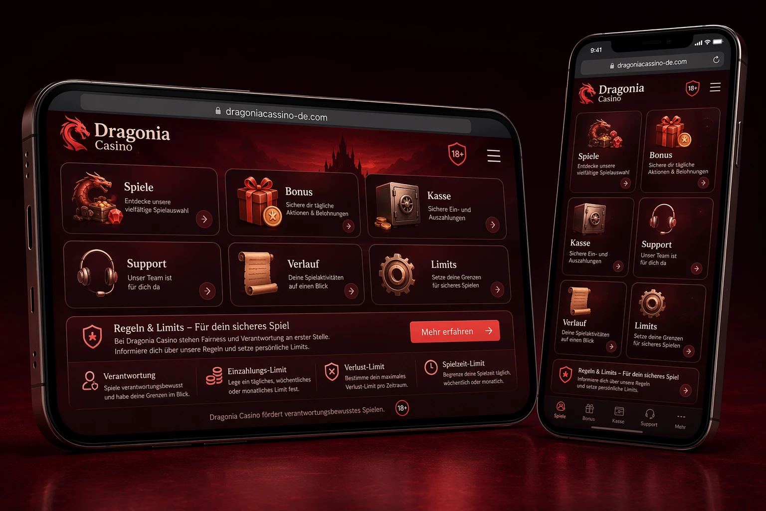 Mobile Funktionen: Spiele, Boni und Web-App-Komfort