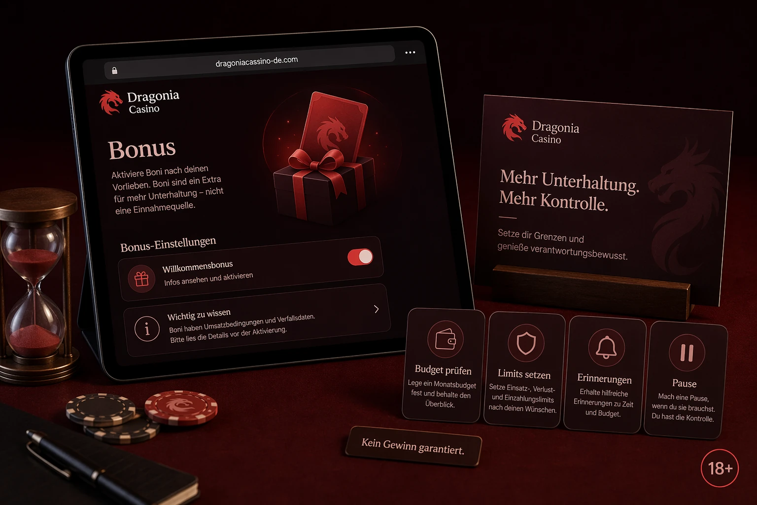 Verantwortungsvolles Spielen mit Bonusangeboten